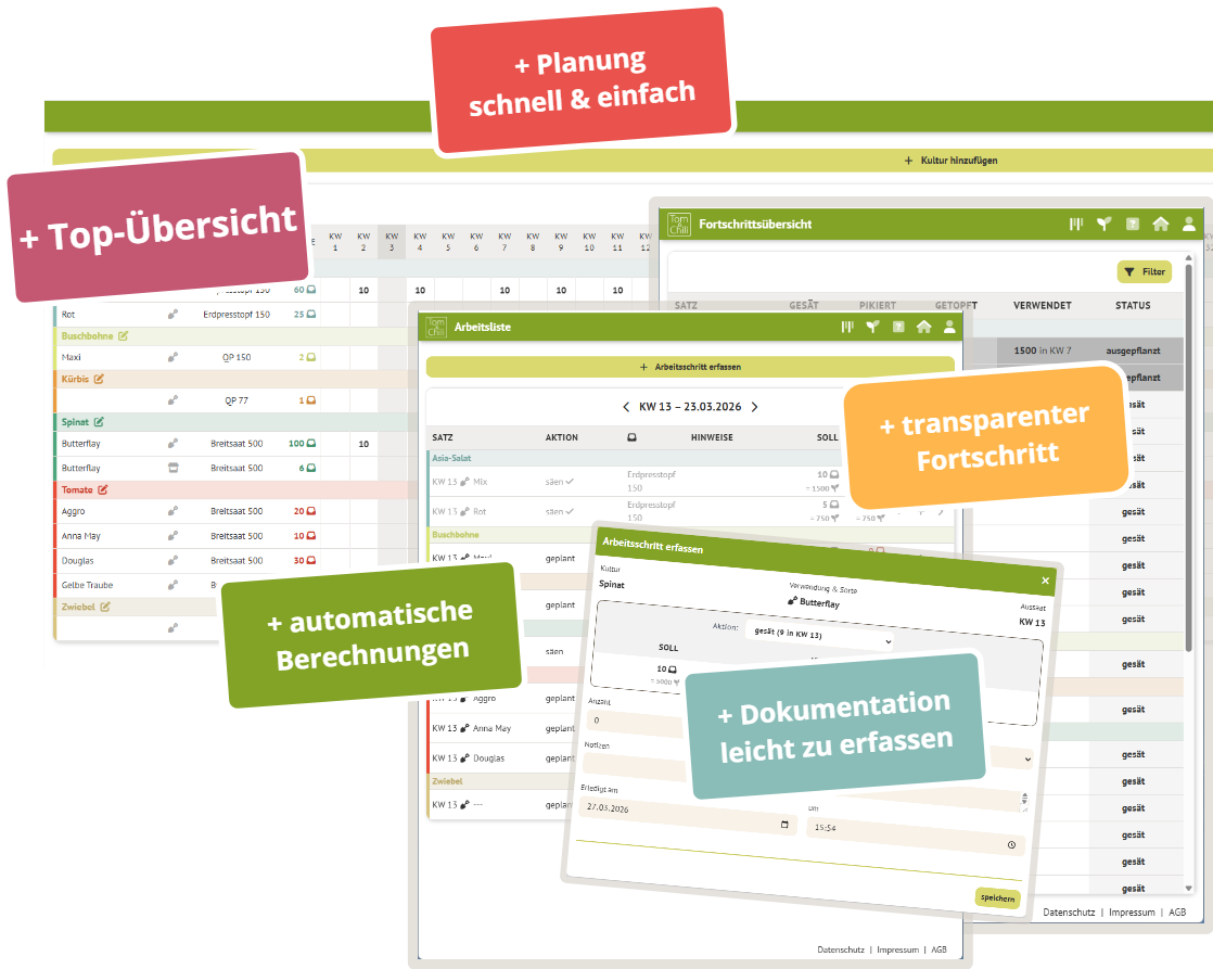 🌱Das Jungpflanzenmanagement steht für euch bereit! 🌱