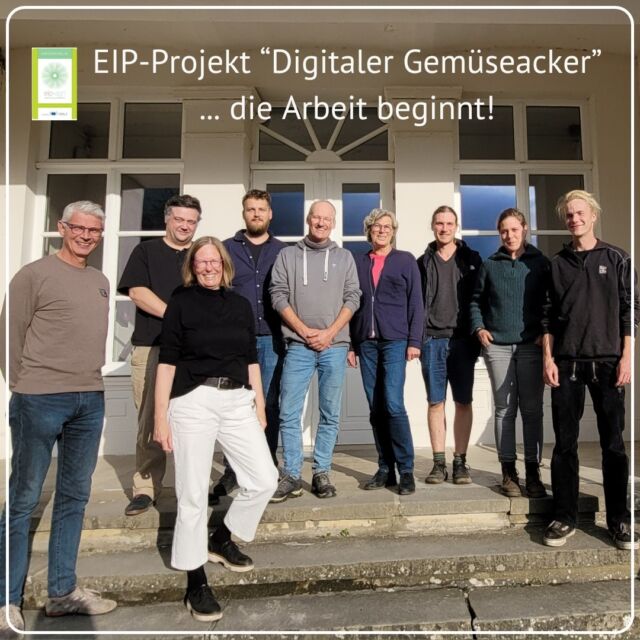 Wir sind super froh, dass wir mit diesen großartigen Betrieben unser Projekt "Digitaler Gemüseacker" entwickeln dürfen! Gemeinsam schaffen wir eine coole Software für Vielfaltsgärtnereien jeder Größe. Was für eine Freude, mit euch zu arbeiten!

#TomUndChili #DigitalerGemüseacker #GemeinsamWachsen #NachhaltigerAnbau #Vielfaltsgärtnerei #Marktgarten #EIP